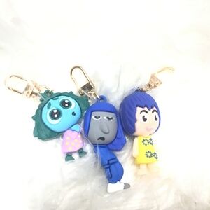 Inside out keychains